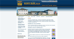 Desktop Screenshot of kony.cz