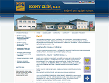 Tablet Screenshot of kony.cz